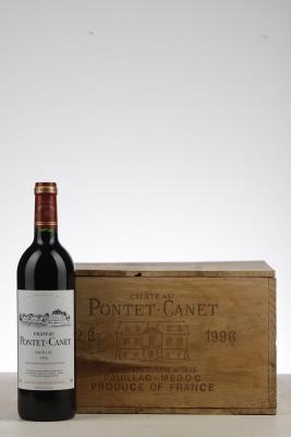 PONTET CANET 1996 - Mc - 12 Bottles - Owc 12