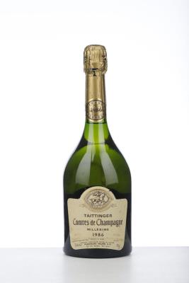 TAITTINGER COMTES DE CHAMPAGNE BLANC DE BLANCS 1986 - Taittinger - 1 Bottle