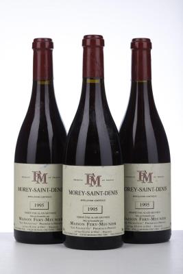 MOREY ST DENIS 1995 - Fery Meunier - 3 Bottles