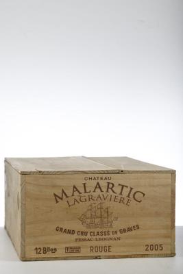 MALARTIC LAGRAVIERE 2005 - Mc - 12 Bottles - Owc 12