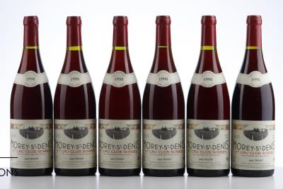 MOREY ST DENIS CLOS SORBES 1998 - Jacky Truchot - 6 Bottles