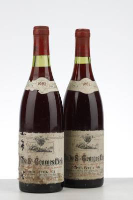 NUITS ST GEORGES 1982 - Morin - 2 Bottles