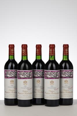 MOUTON ROTHSCHILD 1988 - Mc - 5 Bottles - Owc 12