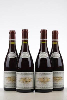 NUITS ST GEORGES CLOS DE LA MARECHALE 2014 - Jacques Frederic Mugnier - 4 Bottles