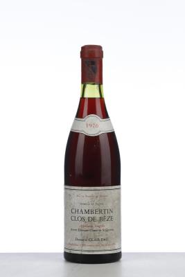 CHAMBERTIN CLOS DE BEZE 1970 - Claur Dau - 1 Bottle