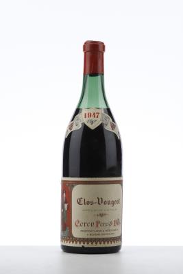 CLOS VOUGEOT 1947 - Coron - 1 Bottle