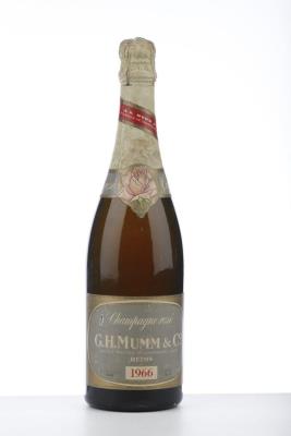 MUMM CORDON ROSE 1966 - Mumm - 1 Bottle