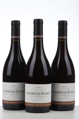 CHAMBOLLE MUSIGNY 2017 - Arnoux Lachaux - 3 Bottles
