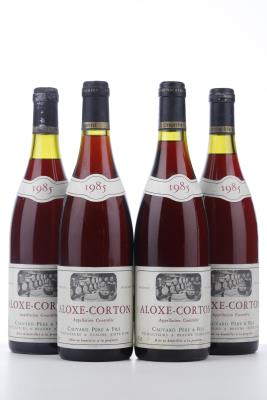 ALOXE CORTON 1985 - Cauvard - 4 Bottles