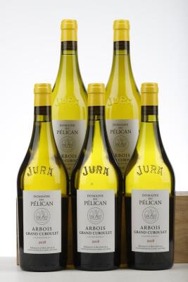 ARBOIS GRAND CUROULET CHARDONNAY 2018 - Domaine du Palican - Marquis D'Angerville - 5 Bottles