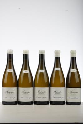 MONTRACHET 1*2012 + 1*2014 + 1*2015 + 1*2017 + 1*2019 - Etienne Sauzet - 1 Bottle