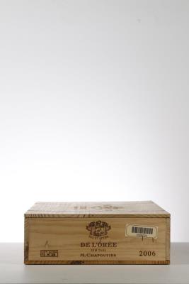 ERMITAGE BLANC DE L'OREE 2006 - Chapoutier - 6 Bottles - Owc 6