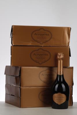 LAURENT PERRIER GRANDE CUVEE ALEXANDRA ROSE 2004 - Laurent Perrier - 12 Bottles - Oc 3