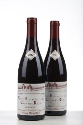 VOSNE ROMANEE CLOS DES REAS 2017 - Michel Gros  - 2 Bottles