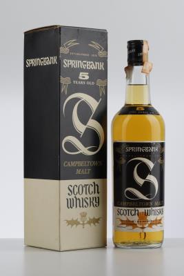 SPRINGBANK 5  Y - Sutti - Alc 43% - 1 Bottle - Oc 1