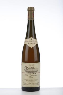 TOKAY PINOT GRIS CLOS WINDSBUHL VENDANGE TARDIVE 1994 - Zind Humbrecht - 1 Bottle