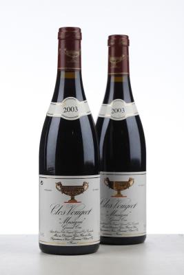 CLOS VOUGEOT MUSIGNI 2003 - Gros Frere et Soeur - 2 Bottles
