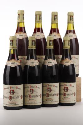 CHASSAGNE MONTRACHET MORGEOT 1985 - G. Prieur - 8 Bottles