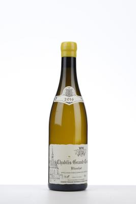 CHABLIS BLANCHOT 2016 - Francois Raveneau - 1 Bottle