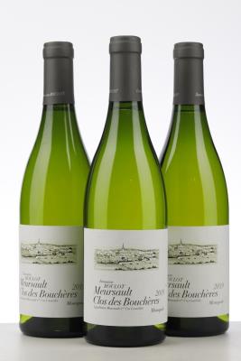 MEURSAULT CLOS DES BOUCHERES 2019 - Roulot - 3 Bottles