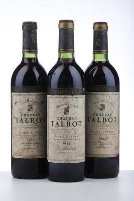 TALBOT 1983 - Mc - 3 Bottles