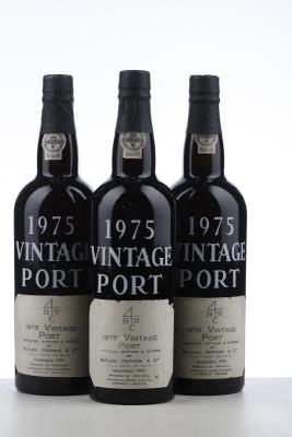 VINTAGE PORT BUTLER NEPHEW 1975 - Butler Nephew - 3 Bottles