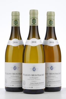 PULIGNY MONTRACHET LES ENSEIGNERES 2018 - Ramonet - 3 Bottles