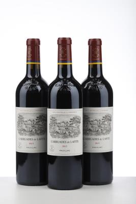 CARRUADES DE LAFITE ROTHSCHILD 2013 - Mc - 3 Bottles