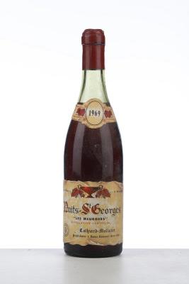 NUITS ST GEORGES LES MEURGERS 1969 - Andre Cathiard Molinier - 1 Bottle