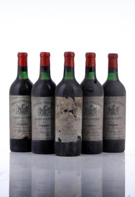 MONTROSE 1962 - Jean Nony - 5 Bottles