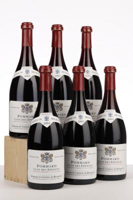 POMMARD CLOS DES EPENOTS 2002 - Chateau de Meursault - 6 Bottles - Oc 6