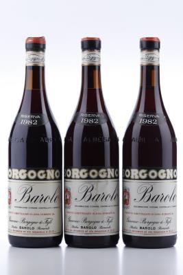 BAROLO RISERVA 1982 - Giacomo. Borgogno - 3 Bottles