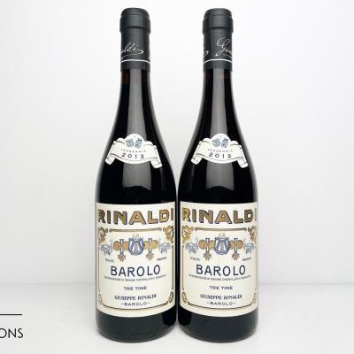 BAROLO TRE TINE 2012 - Giuseppe Rinaldi - 2 Bottles