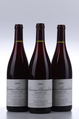 CHARMES CHAMBERTIN 2001 - Frederic Esmonin - 3 Bottles