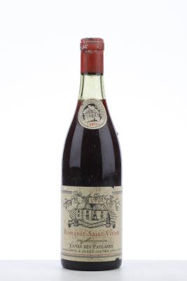 ROMANEE ST VIVANT 1971 - Caves des Paulands - 1 Bottle