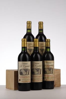 LE CASTELOT 1986 - Mc - 5 Bottles