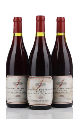 VOSNE ROMANEE LES BEAUX MONTS 1990 - Jean Grivot - 3 Bottles