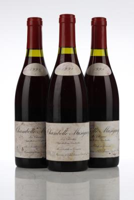CHAMBOLLE MUSIGNY LES CHARMES 1999 - Leroy - 3 Bottles