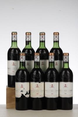 PAPE CLEMENT 1966 - Mc - 8 Bottles - Owc 12