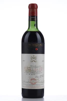 MOUTON ROTHSCHILD 1961 - 1 Bottle