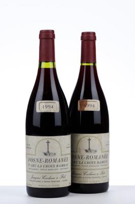 VOSNE ROMANEE LA CROIX RAMEAU 1994 - Jacques Cacheux - 2 Bottles
