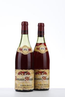 ROMANEE ST VIVANT 1976 - Cathiard Molinier - 2 Bottles