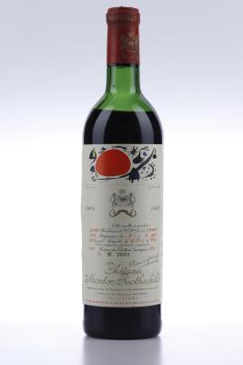MOUTON ROTHSCHILD 1969 - Mc - 1 Bottle