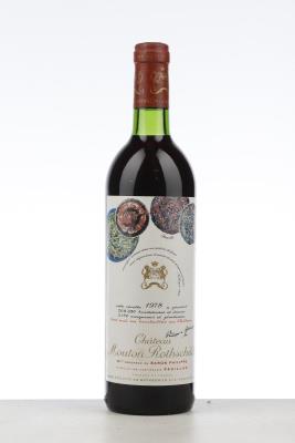 MOUTON ROTHSCHILD 1978 - Mc - 1 Bottle