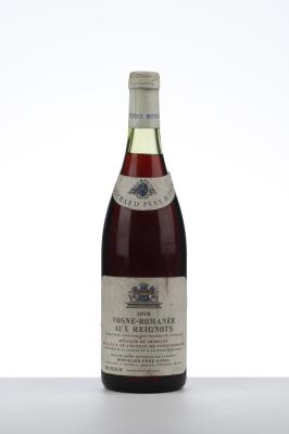 VOSNE ROMANEE AUX REIGNOTS 1976 - Bouchard - 1 Bottle