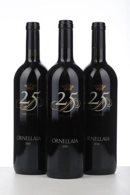 ORNELLAIA 25 ANNIVERSARIO 2010 - Tenuta dell'Ornellaia - 3 Bottles