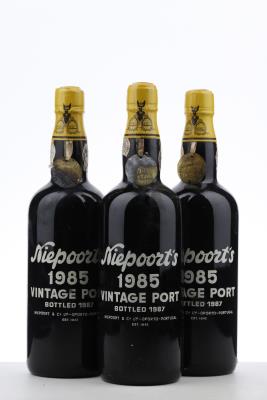NIEPOORT VINTAGE PORT 1985 - Niepoort - 3 Bottles