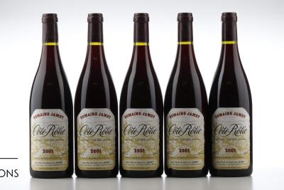 COTE ROTIE 2001 - Jamet - 5 Bottles