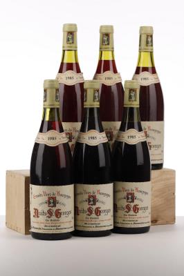 NUITS ST GEORGES LES BOUDOTS 1985 - G. Prieur - 6 Bottles