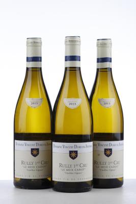 RULLY BLANC LE MEIX CADOT VIEILLES VIGNES 2015 - Dureuil Janthial - 3 Bottles